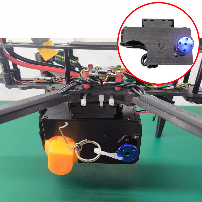 Drone Crop Sprayer - 1PCS 링 풀 릴리스 통합형 투척기