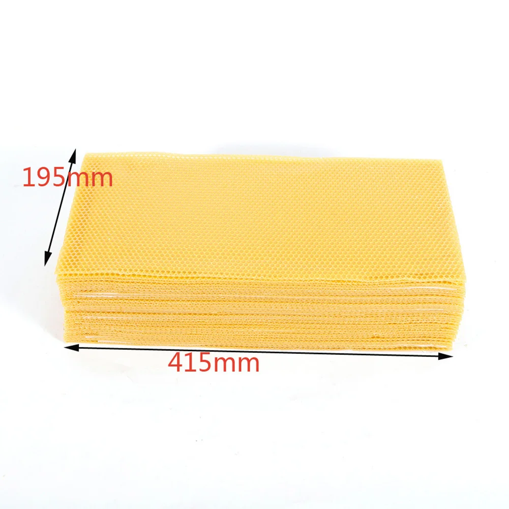 195*415mm 밀랍 시트, 양초 제작용 천연 왁스  - Beehive Frame Wax 리뷰 및 가격